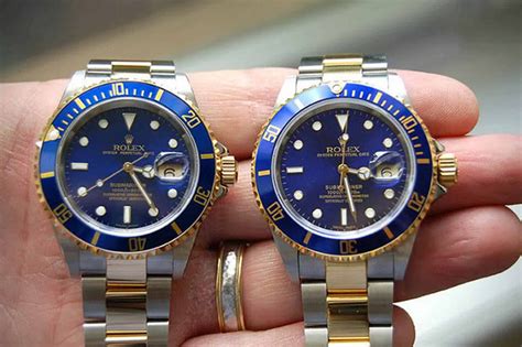 rolex vs fake rolex|counterfeit rolex watches.